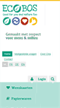 Mobile Screenshot of ecobos.be